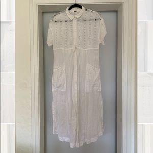 Free People Button Front Dress